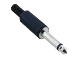  6.3mm Mono Jak Erkek