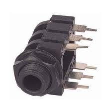  6.3mm Stereo Jak Dişi Şase Tip