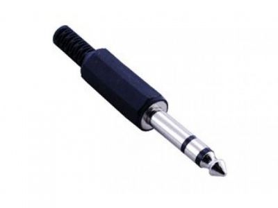 DirencNet - 6.3mm Stereo Jak Erkek