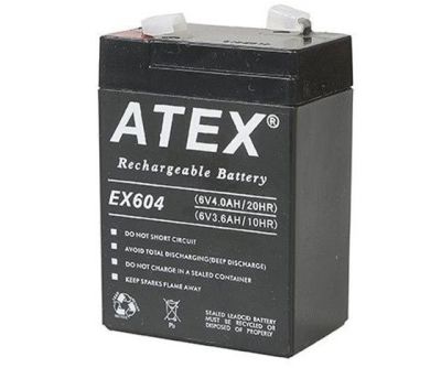 Ataba - Atex - 6V 4AH Akü