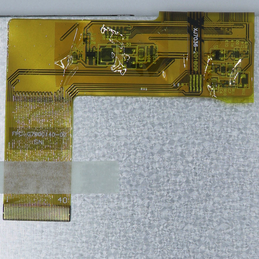 7 INÇ 40 Pin Dokunmatik LCD Ekran Paneli - Kapasitif - Sayısallaştırıcı Sensörlü