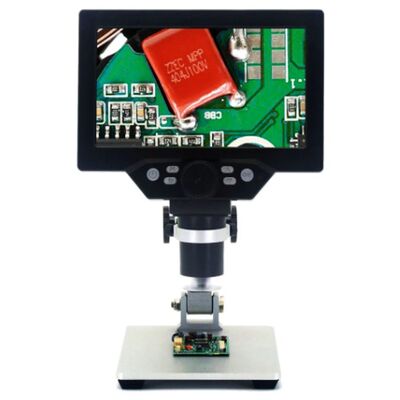 Adduswin - 7 inch Ekranlı 12MP 1-1200X Usb Dijital Mikroskop
