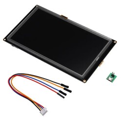 7.0 Inch Nextion HMI Touch Tft Display + 8 Port GPIO / 32MB Internal Memory - Thumbnail