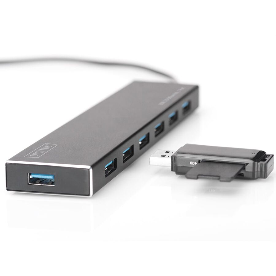 Купить usb 7. Концентратор USB 3.0 7 порта. USB хаб 3.0. USB Hub разветвитель 7 портов USB 3.0 5 Гбит/с. Разветвитель USB-портов Digitus da-70135.