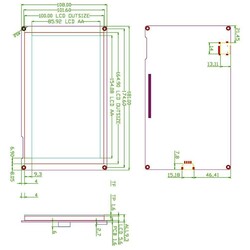 7.0 Inch Nextion HMI Display Resistive Display - Touch - Thumbnail