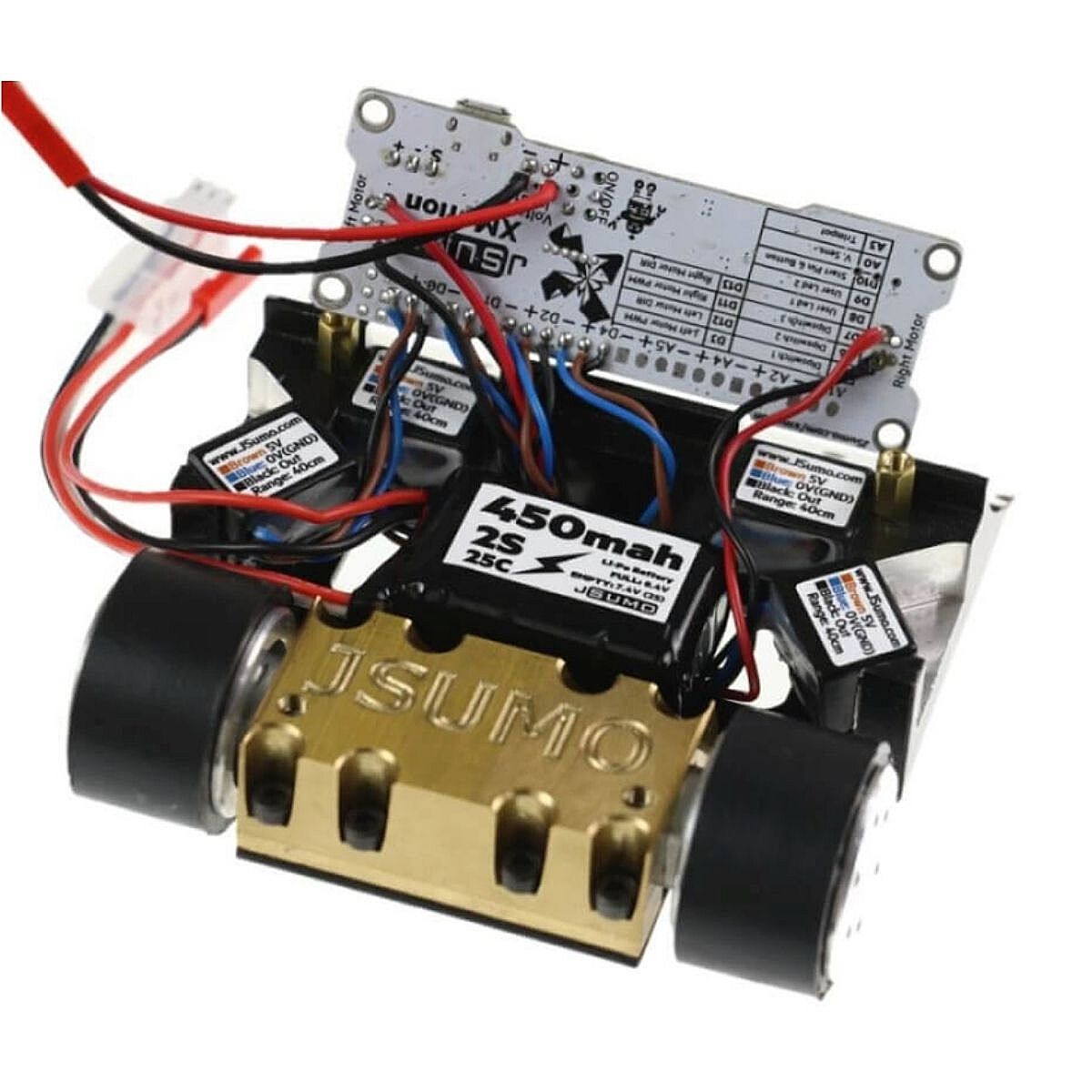 7.4V 2S Lipo Batarya 450mAh 25C - 2S Lipo Pil - 3