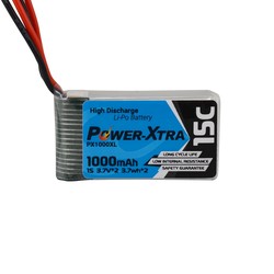 7.4V 2S1P 1000 mAh (15C) Li-Polymer Pil - Soketli - Thumbnail