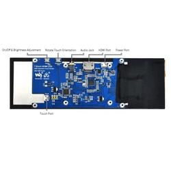 7.9 inch Capacitive Touch Screen LCD 400 × 1280 HDMI IPS (Toughened Glass Cover) - 3