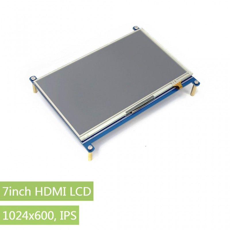 7inch HDMI LCD-Compatible for Raspberry Pi 1024 × 600-IPS