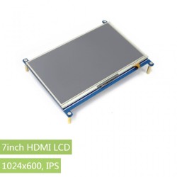 7inch HDMI LCD-Compatible for Raspberry Pi 1024 × 600-IPS - Thumbnail