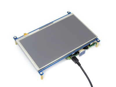 WaveShare - 7inch HDMI LCD-Raspberry Pi Uyumlu 1024×600-IPS