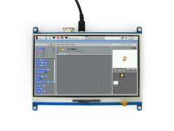 7inch HDMI LCD-Raspberry Pi Uyumlu 1024×600-IPS - Thumbnail