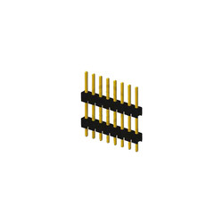 8 Pin (1x8) 2.54mm 2 Katlı Erkek Pin Header