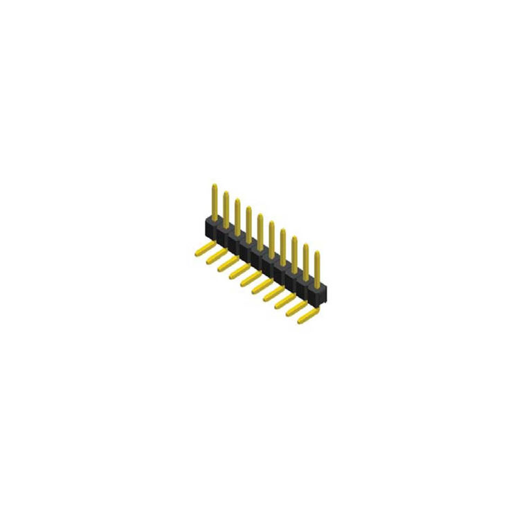8 Pin (1x8) 2.54mm Eğik Erkek Pin Header