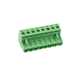 8 Pin 5.08mm Dişi Geçmeli Yeşil Klemens