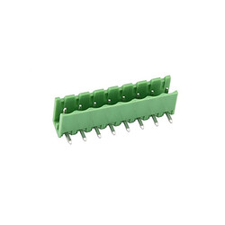 8 Pin 5.08mm 90C Erkek Geçmeli Yeşil Klemens