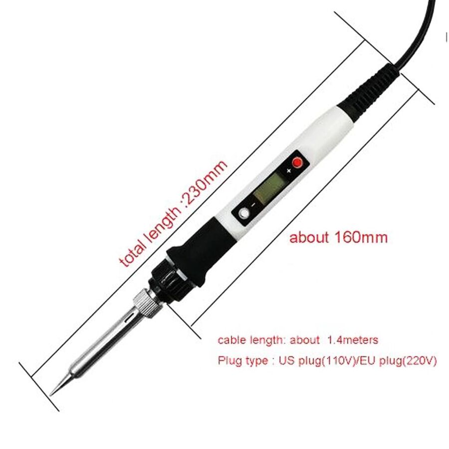 80W Adjustable Digital Pen Soldering Iron