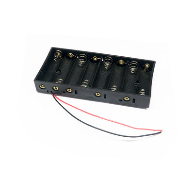 DirencNet - 8'li Kalem Pil Yuvası Siyah