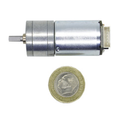 6V 300RPM Enkoderli Metal Redüktörlü DC Motor - Thumbnail