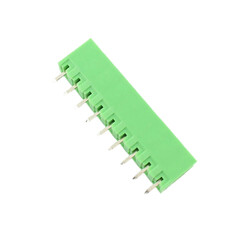 9 Pin 5.08mm 180C Erkek Geçmeli Yeşil Klemens