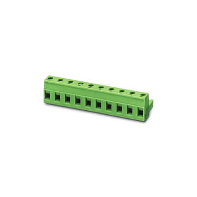 Kaifeng / Jinkai - 9 Pin 7.62mm Dişi Geçmeli Yeşil Klemens