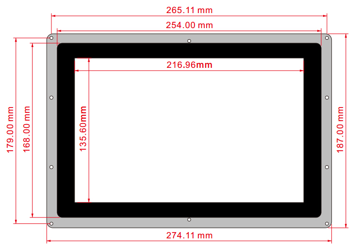 10.1inch-HDMI-LCD-B-with-Holder-size