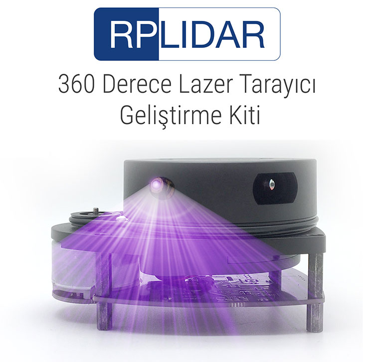 RPLIDAR A1M8 360 Derece Lazer Tarayıcı Geliştirme Seti 2