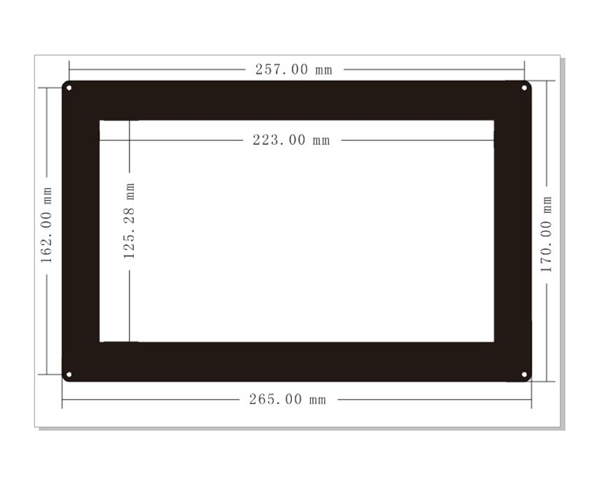 Размеры экранов планшетов в дюймах. 10.1 Inch HDMI LCD (B). Диагональ 10 5 дюймов в сантиметрах экран планшета. Монитор 10 дюймов Размеры. Экран планшета 10 дюймов Размеры.