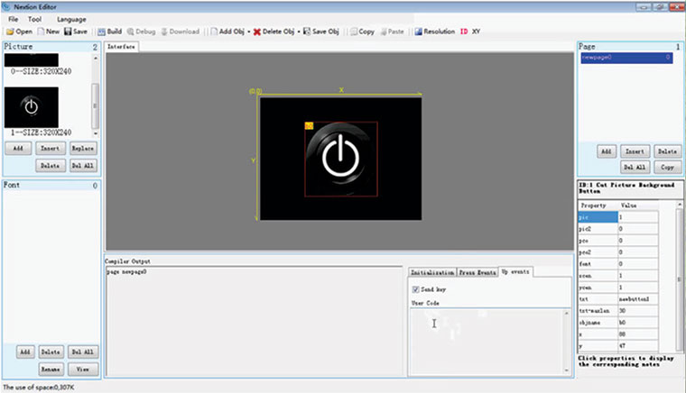 Nextion HMI Akıllı TFT LCD Ekran 1