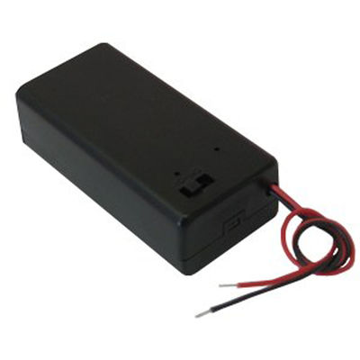 DirencNet - AA Pil Yuvası Kapaklı Anahtarlı