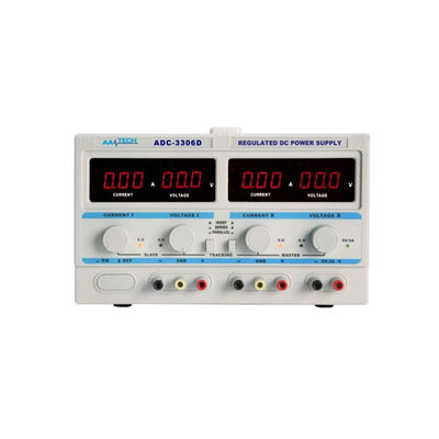 AATech - AATech ADC-3306D DC 0-6A - Çift Kanallı / 0-30V Ayarlı Güç Kaynağı - Power Supply - Yüksek Hassasiyetli