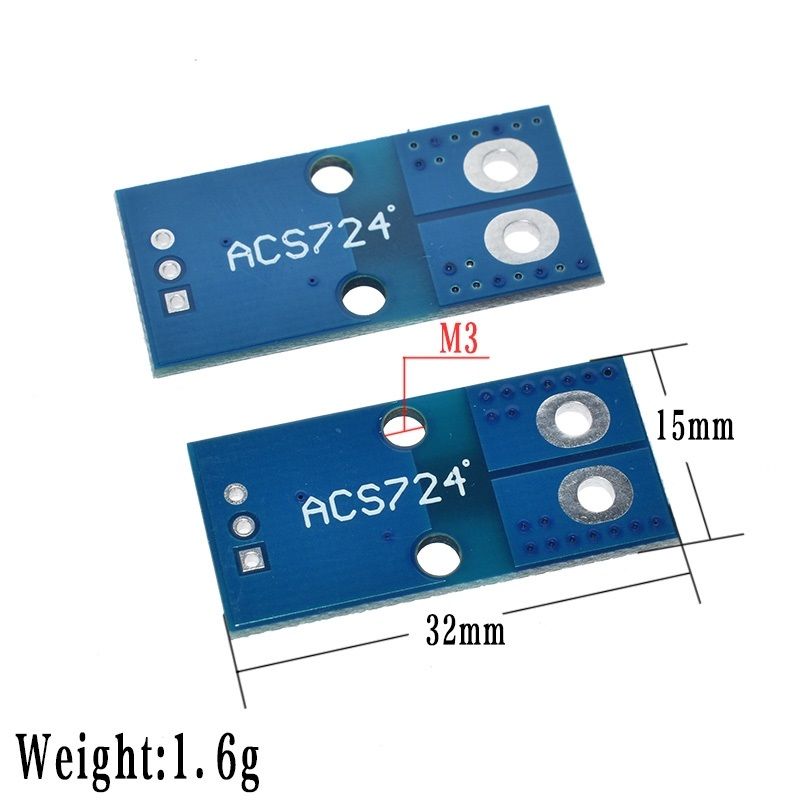 ACS724 - 50A - Hall Akım Sensör Modülü