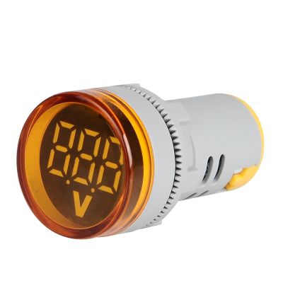 GWEST - AD-116 Voltmetre - 24V - 450V - Sarı