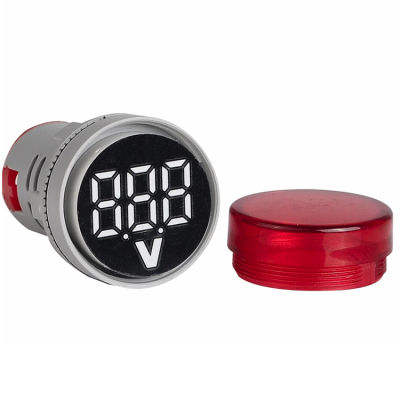 GWEST - AD-116 Voltmetre - 24V - 450V - Kırmızı