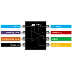 AD623A Smd OpAmp Entegresi Soic-8 - Thumbnail