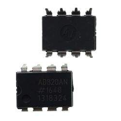 AD820AN OpAmp Entegresi Dip-8 - Thumbnail