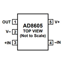 AD8605ARTZ-R2 Smd Operasyonel Amplifikatör Entegresi Sot23-5 - Thumbnail