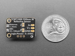 Adafruit STEMMA TCRT1000 Yansıtıcı Foto Sensör Modülü - Thumbnail