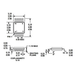 ADG884BRMZ SMD Switch Integration MSOP10 - Thumbnail