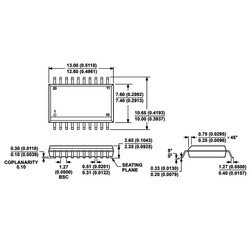 ADM2587EBRWZ Smd Dijital İzolatör Entegresi Soic20 - Thumbnail