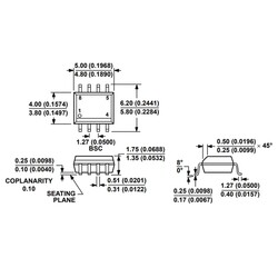 ADM3485EARZ Smd RS Seri Protokol Entegresi Soic-8 - Thumbnail