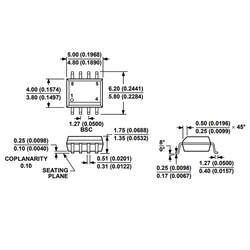 ADM485ARZ Smd RS Seri Protokol Entegresi Soic-8 - Thumbnail