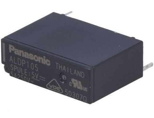 5A 5V 1a Panasonic Relay - ALDP105W