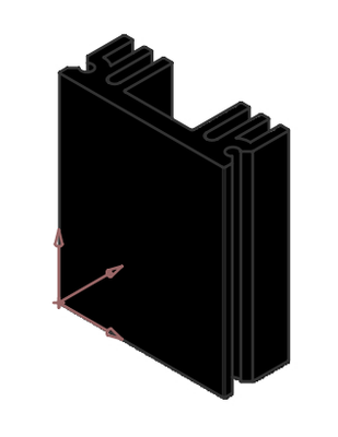 OZD - Alüminyum Soğutucu - 11.50x25.00x29.00mm