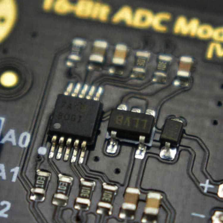 I2C ADS1115 16-Bit ADC Modülü (Arduino ve Raspberry Pi Uyumlu) Gravity