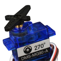 9g 270 ° Metal Servo Motor with Analog Feedback (1.5kg) - Thumbnail