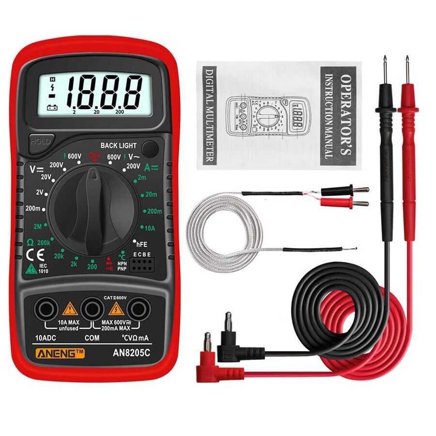  Aneng An8205c Dijital Multimetre