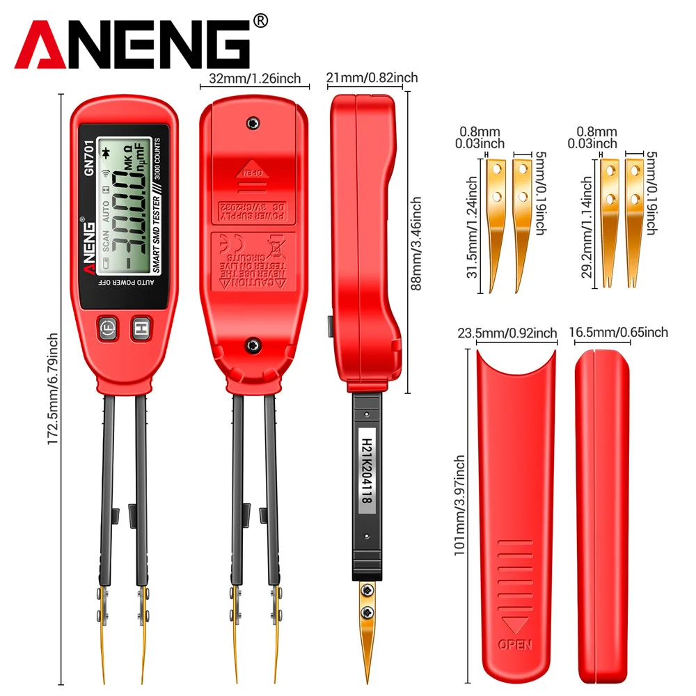 ANENG GN701 Akıllı SMD Test Cihazı - Thumbnail