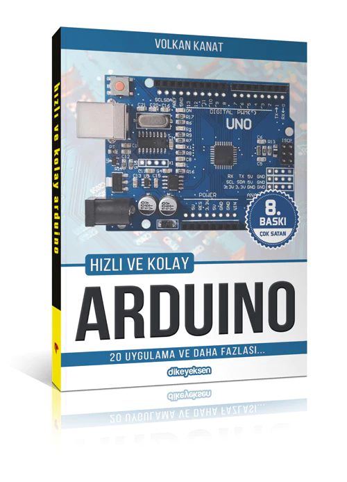 Arduino Hızlı ve Kolay Kitabı 8. Baskı  - Volkan Kanat - Thumbnail