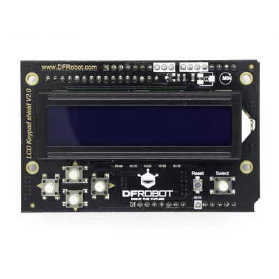 DFRobot - Arduino LCD Keypad Shield - Arduino Tuşlu 2x16 LCD Ekran Modülü
